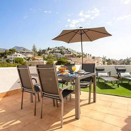 Atico Frente Al Mar - Vistas, Piscina, Terrazas, Parking! * Benalmadena